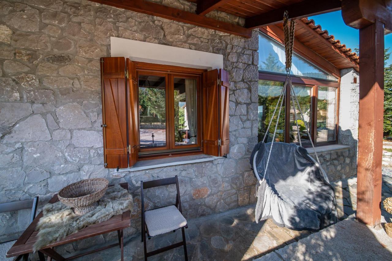 Livadi Cozy Villa Арахова Экстерьер фото