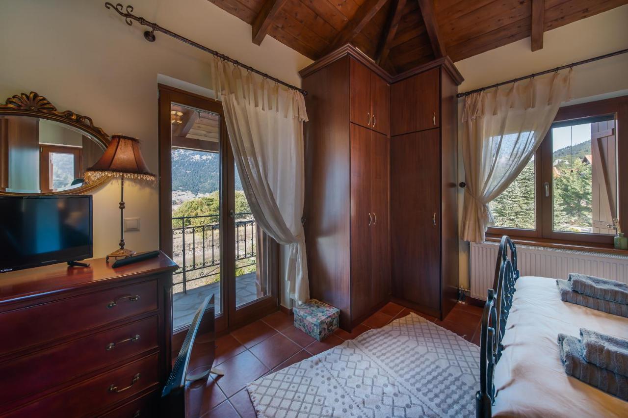 Livadi Cozy Villa Арахова Экстерьер фото